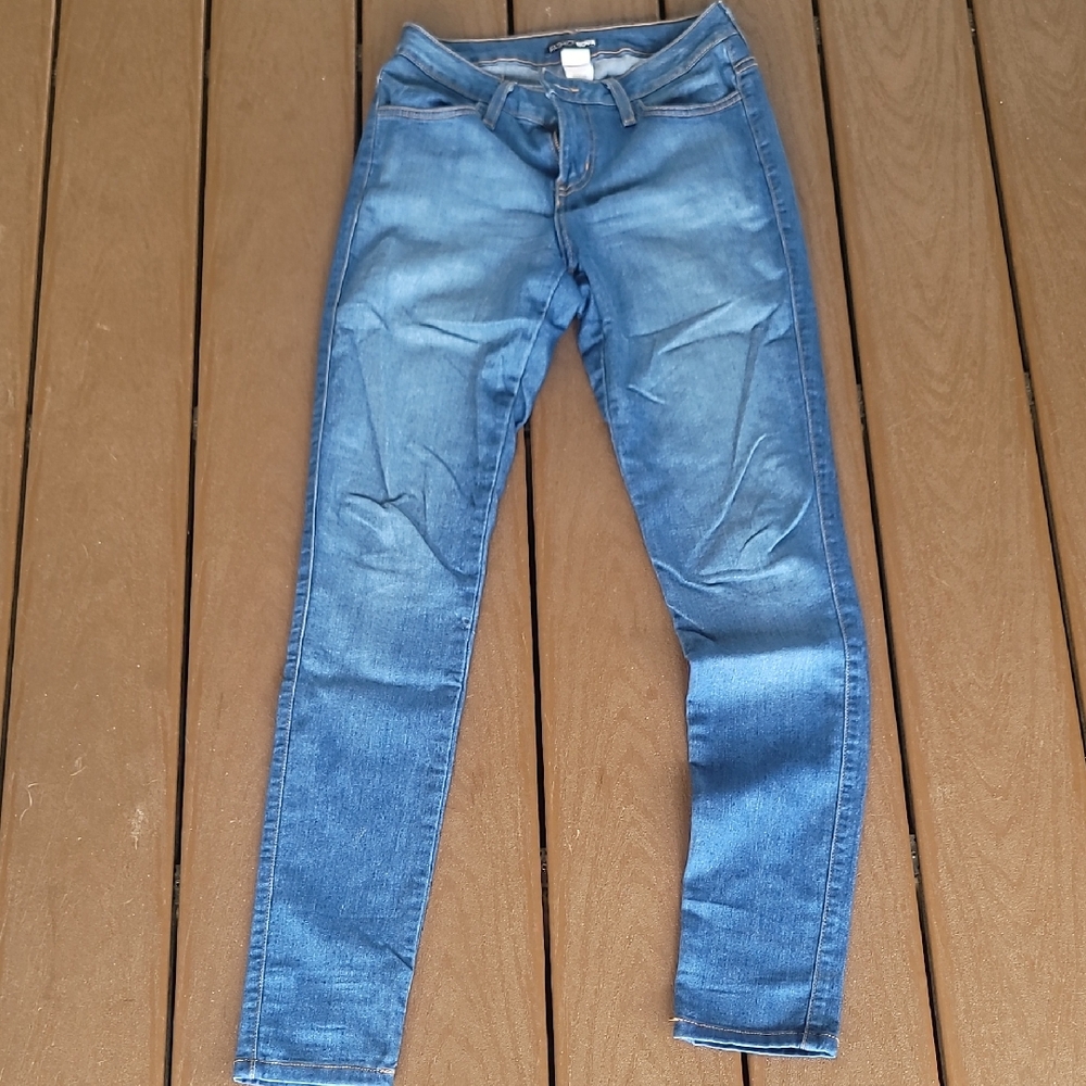 Fashion Nova Blue Skinny Jeans
